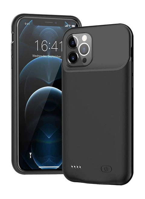 Battery Case for iPhone 12 Pro Max, 4500mAh Portable Protective Charging Case, Extended Battery Backup