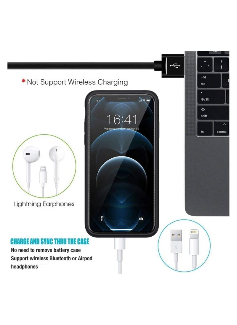 ELTRAZONE - Battery Case for iPhone 12 Pro Max, 4500mAh Portable Protective Charging Case, Extended Battery Backup - Image 1