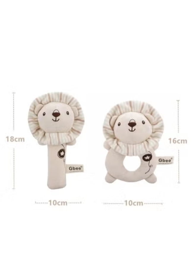 Gbee Top-Quality Material Organic Cotton Rattles Toy Set For Kids Hand Bell Infant Educational Mobiles Toys - Image 2