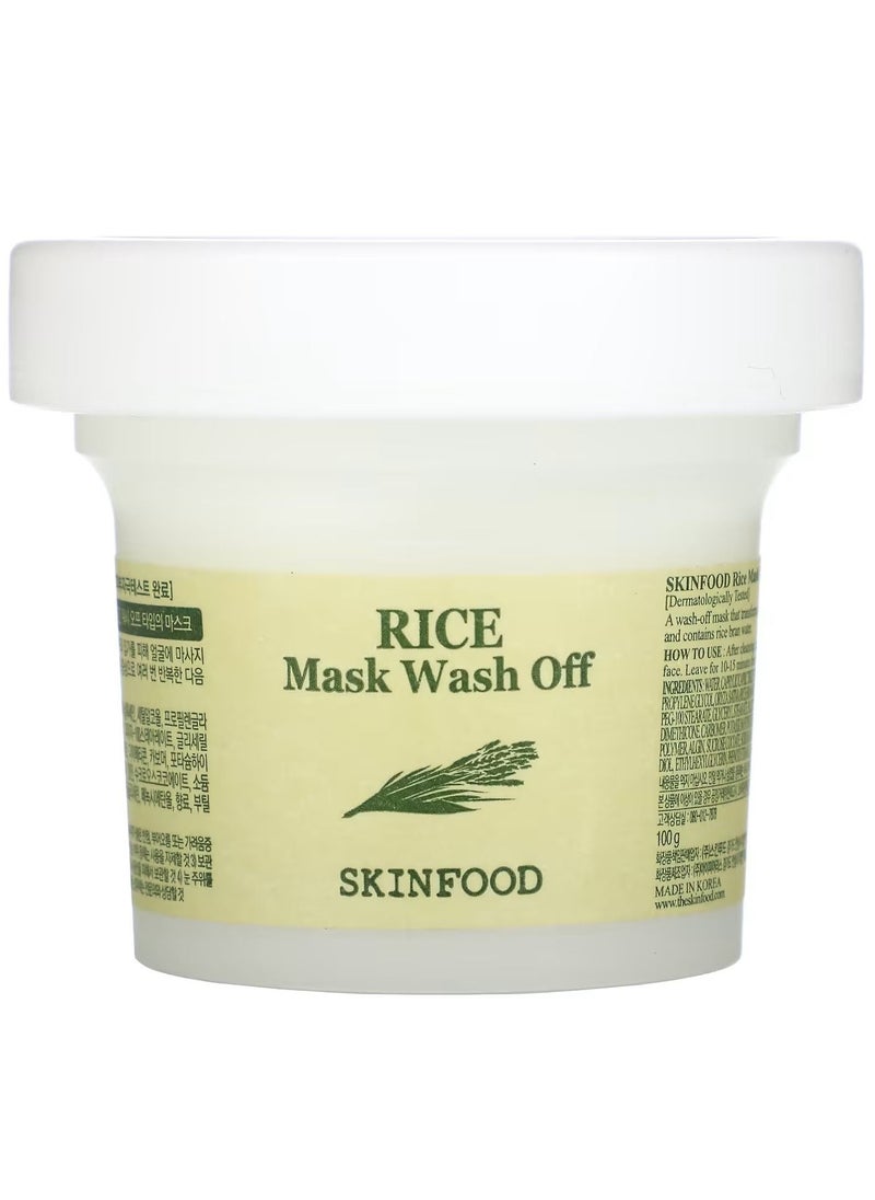 Skinfood Rice Wash Off Facial Mask 