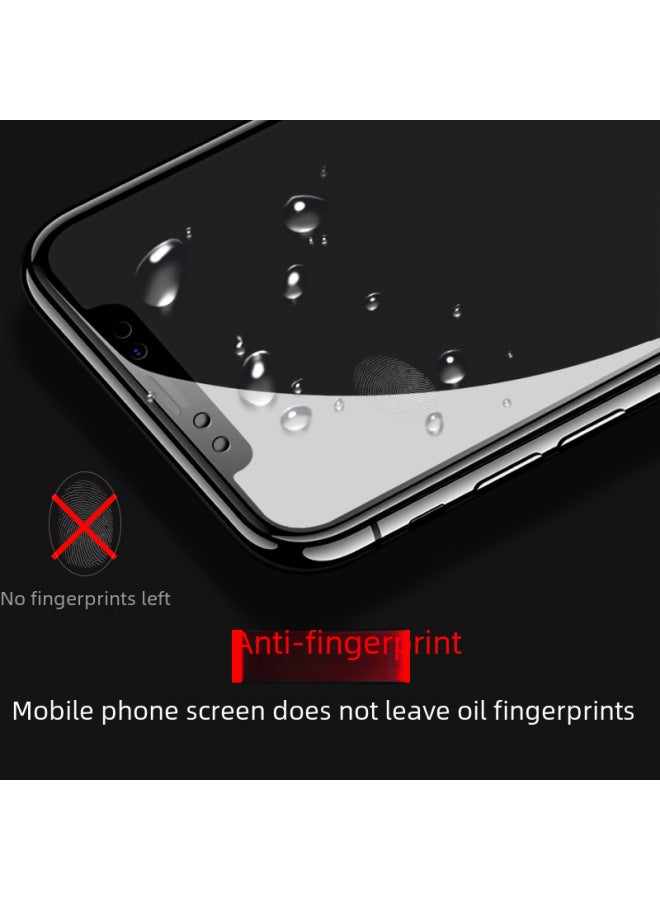 Full Screen Tempered Glass Film 10d For IPhone 13 14 Plus 15 Pro Cutting Edge Phone Screen Protector-Color:10D Cold Carving-Black (bare Film)-Dimensions:iPhone15