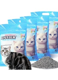 Tofu cat litter - Charcoal -4 PACK