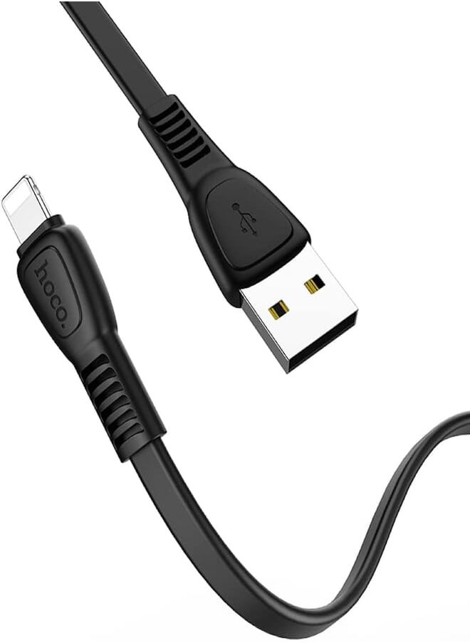 Hoco Hoco x40 - noah charging data cable for iphone lightning - black 