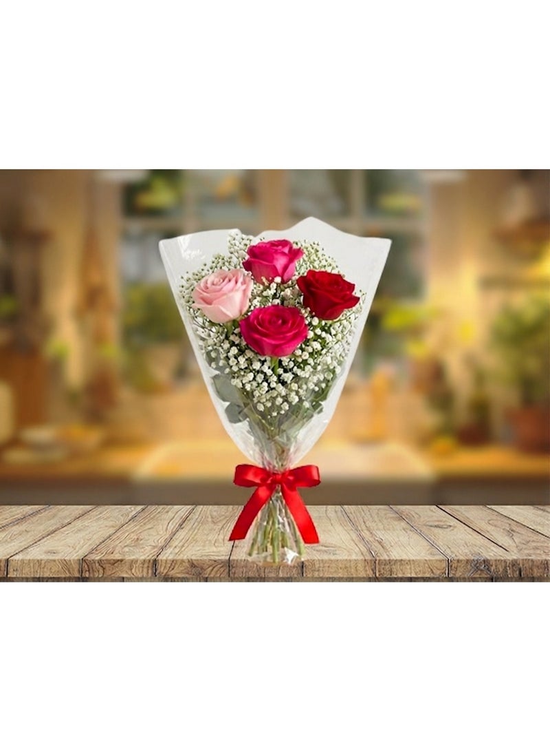 Rose Pastel Bouquet