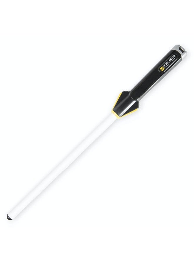 Work Sharp Work Sharp Kitchen Ceramic Honing Rod - Angle Guided - For Chef, Santoku, Paring, & Serrated Knives Black  - Image 1