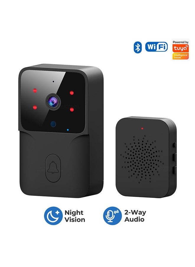 WiFi Video Doorbell with Camera HD 1080P Smart Video Doorbell with Night Vision 2.4G WiFi 2 Way Call Real Time Video Voice Changing Function - pzsku/Z21A33C2B7062E6254FB1Z/45/_/1709370390/96b64b67-1cdd-4f1d-a57d-80c83a0ef07f