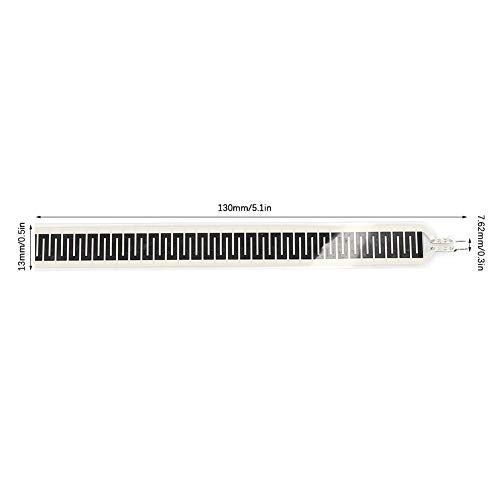 Walfront Thin Film Pressure Sensor Flex/Bend Sensor SF15-130 10kg Resistance-type Thin Film Pressure Sensor Force Sensing Force Sensitive Resistor - Image 2
