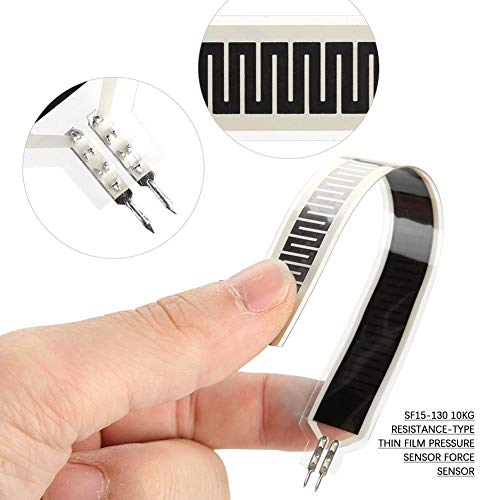 Walfront Thin Film Pressure Sensor Flex/Bend Sensor SF15-130 10kg Resistance-type Thin Film Pressure Sensor Force Sensing Force Sensitive Resistor - Image 3