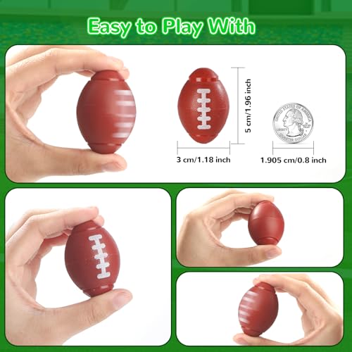 SCIONE 36Pack Football Fidget Spinner Football Party Favors for Kids 48 812 Goodie Bag Stuffers Treasure Box Toys for Classroom Prizes Return Gifts for Kids Birthday Party Favors - Image 5