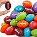 SCIONE 36Pack Football Fidget Spinner Football Party Favors for Kids 48 812 Goodie Bag Stuffers Treasure Box Toys for Classroom Prizes Return Gifts for Kids Birthday Party Favors - Image 2