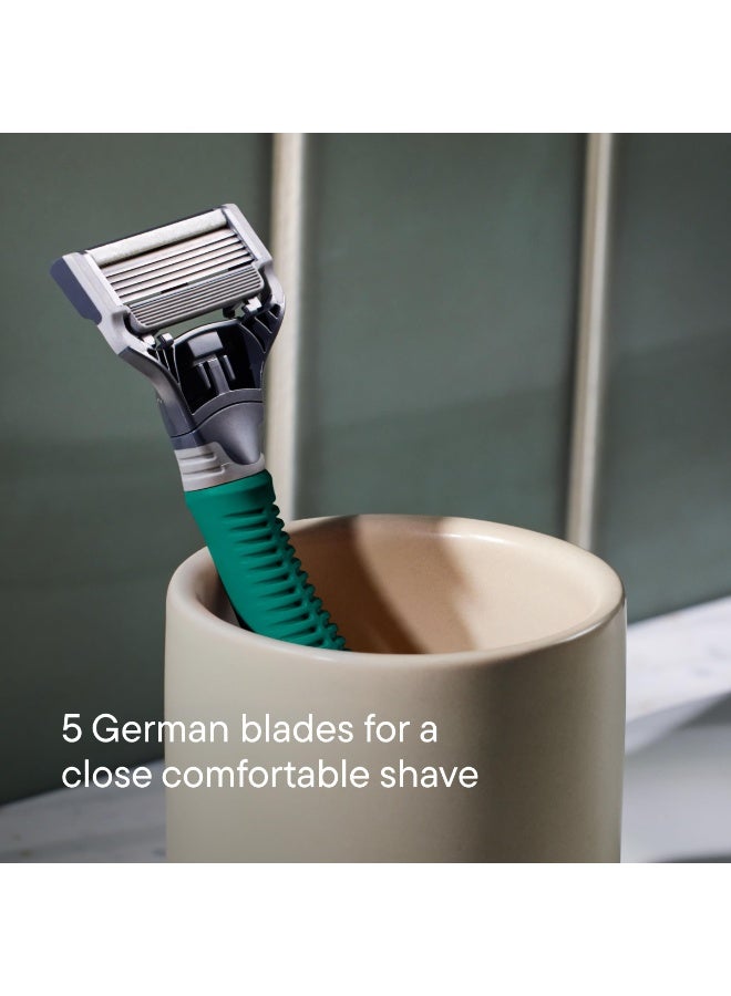 Harry's - Razor Handle and 3 Razor Blade Refill Cartridges - Sage - Image 4