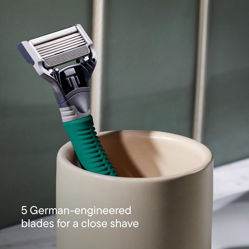 Harry's - Razor Handle and 3 Razor Blade Refill Cartridges - Sage - Image 4