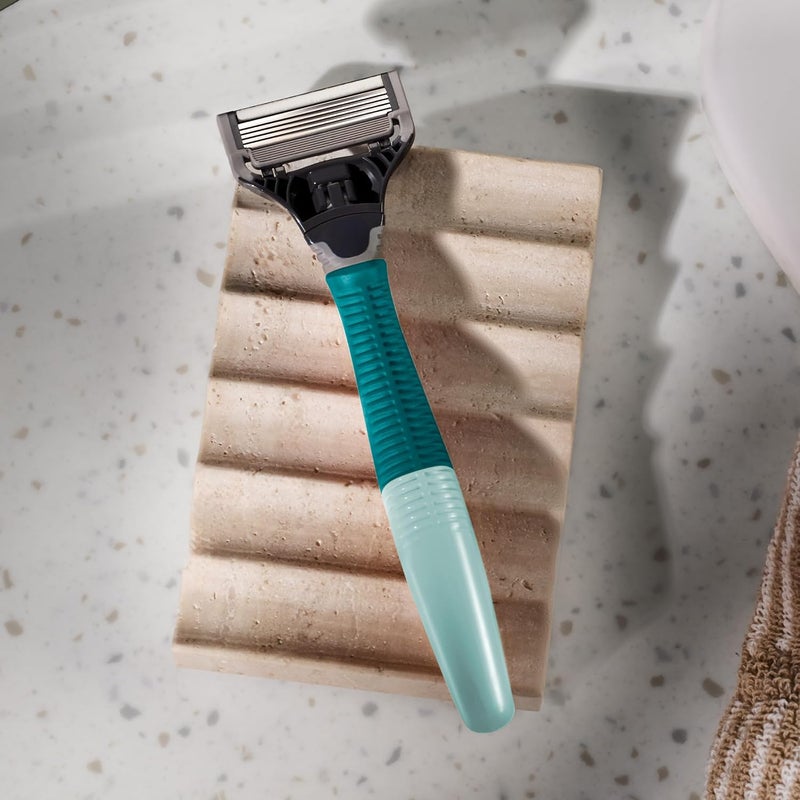 Harry's - Razor Handle and 3 Razor Blade Refill Cartridges - Sage - Image 3