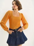 Bianco Lucci Bright Orange