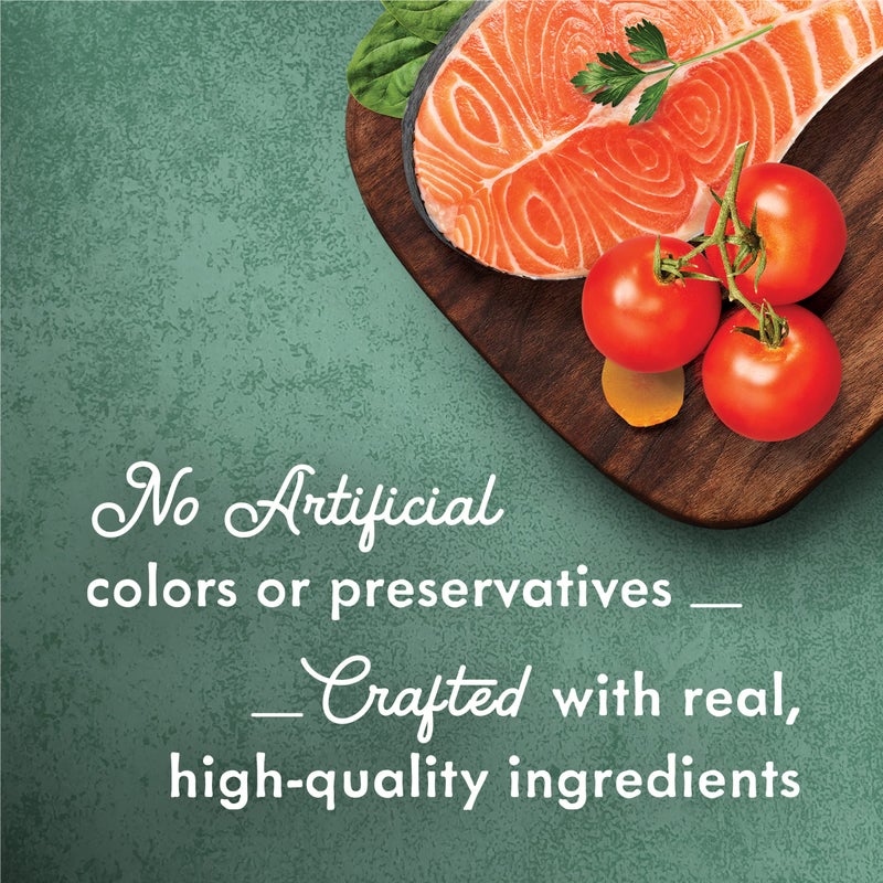 Fancy Feast Purina Fancy Feast Wet Cat Food Medleys Wild Salmon Primavera With Tomatoes Carrots and Spinach in Silky Broth - (Pack of 24) 3 oz. Cans - Image 3