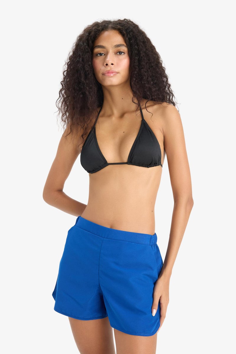 DeFacto Blue Woman Fall in Love Regular Fit Swim Shorts Casual - Image 2