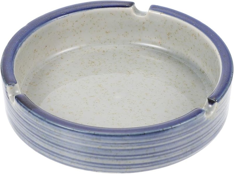 منفضة سجائر يابانية تحت الطلاء الخزفية أنيقة كلاسيكية مدمجة ديكور طاولة للمنزل - Image 1