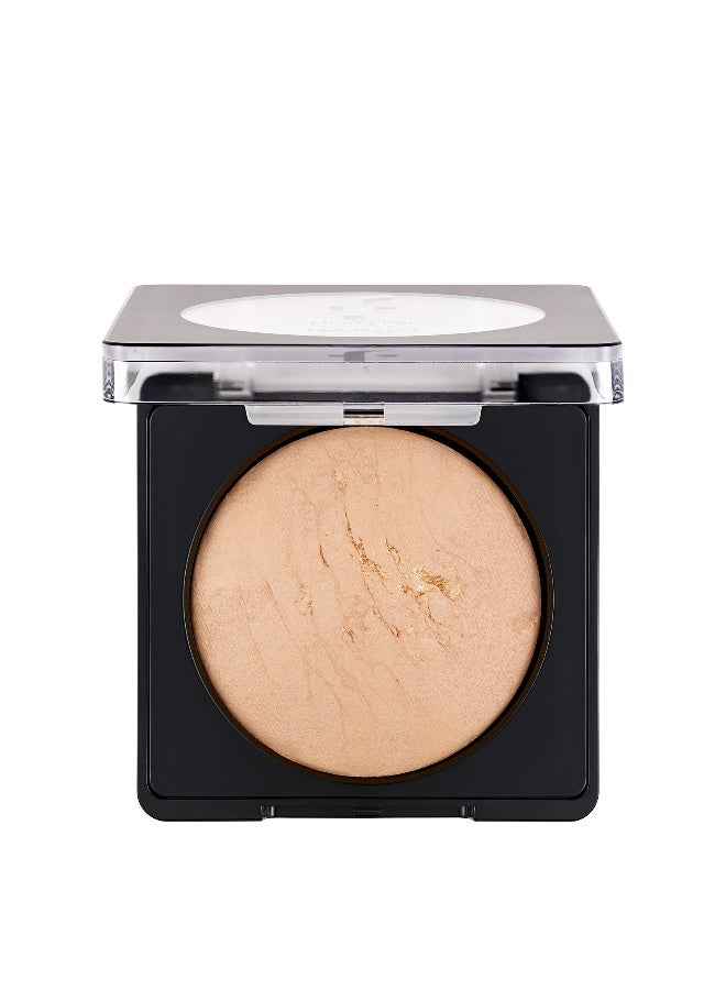 flormar NP Baked Powder - 021 Beige With Gold - Image 1