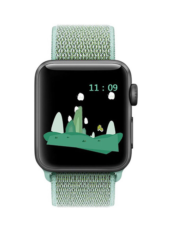 EHOME Replacement Band For Apple Watch Series 3/2/1 Green - Image 3