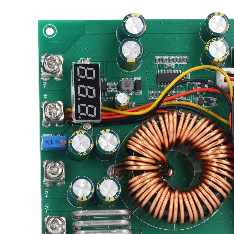 Adjustable Buck Module 50A 1000W Stainless Steel PCB DC DC Buck Power Module With Voltage Display - Efficient Output High Stability Multi Safety for Electric Tools Electric Vehicle Buck Applications - Image 3