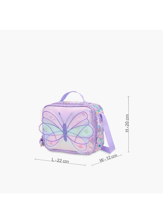 LIFESTYLE Butterfly Lunch Bag for Girls - Image 2