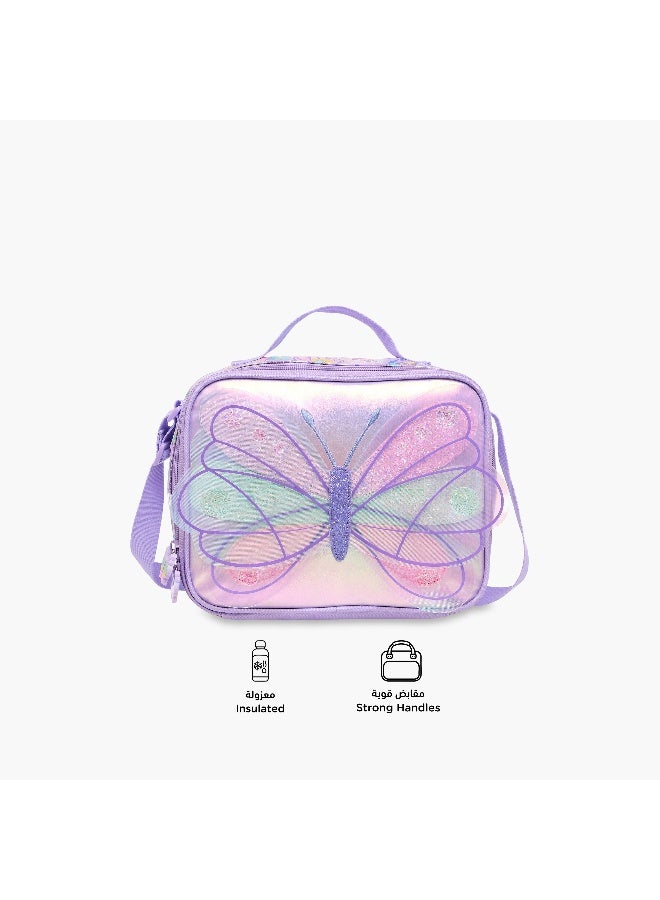 LIFESTYLE Butterfly Lunch Bag for Girls - Image 4