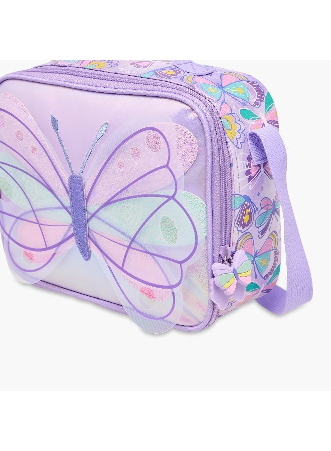LIFESTYLE Butterfly Lunch Bag for Girls - Image 5