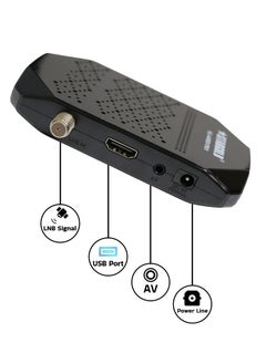 Stargold STARGOLD Satellite Receiver 4K Full HD Dual display HD and SD Simultaneous Automatic network search MPEG2 SD, MPEG2 HD, h.264/AVC HD  - Image 2