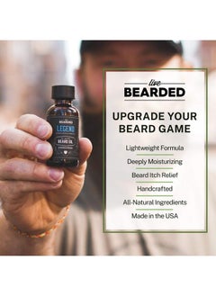 Live Bearded : Beard Oil Canyon Premium Beard And Skin Care With Jojoba Oil 1 Fl. Oz. Beard Itch And Dry Skin Relief Handcrafted With Allnatural Ingredients Made In The Usa  - Image 5