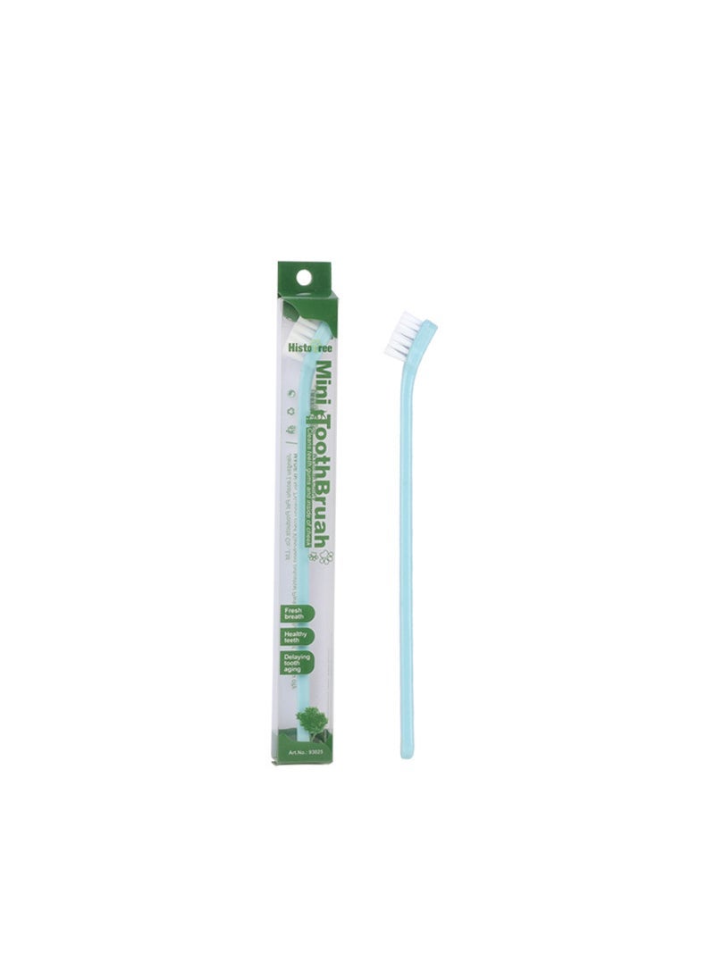 Arabest 1 x 5 pcs Pet Toothbrush for Cats  Dogs Oral Care Light Blue 