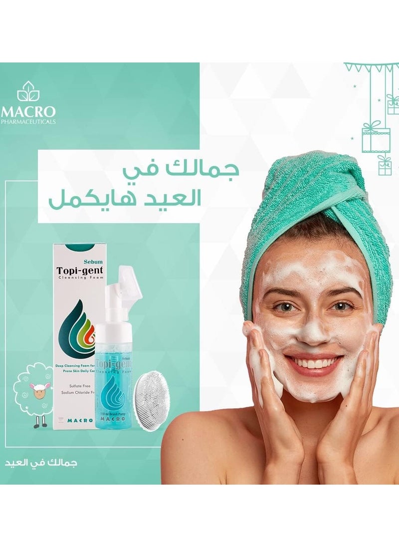 Macro - Topi-gent Sebum Cleansing Foam - 150ml - Image 1