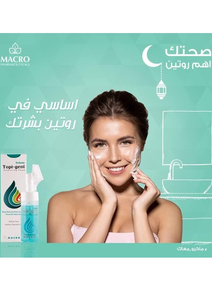 Macro - Topi-gent Sebum Cleansing Foam - 150ml - Image 1
