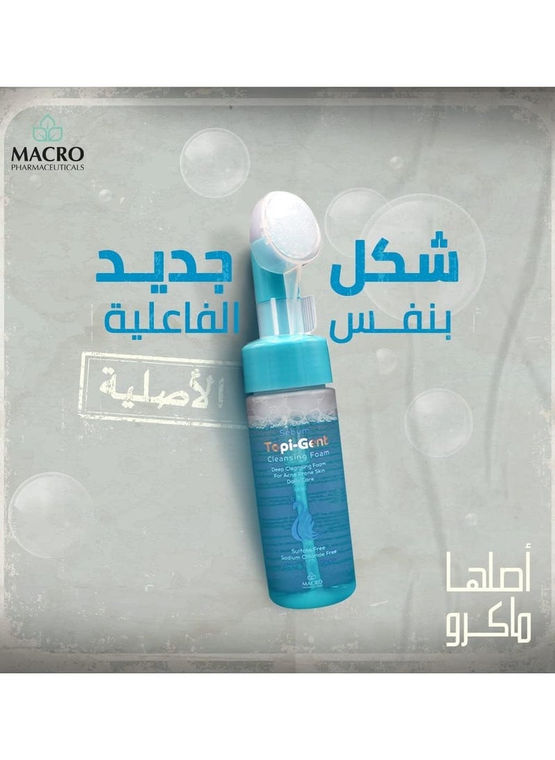 Macro - Topi-gent Sebum Cleansing Foam - 150ml - Image 1