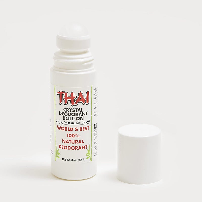 Thai Deodorant Stone Thai Crystal Mist Roll On Deodorant, 3 Oz - Image 2