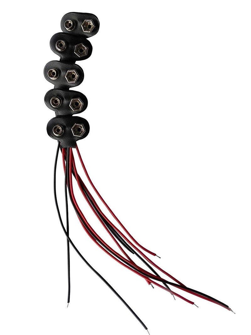 PGSA2Z® 20 Pics 9V Battery Clip Connector. - Image 2