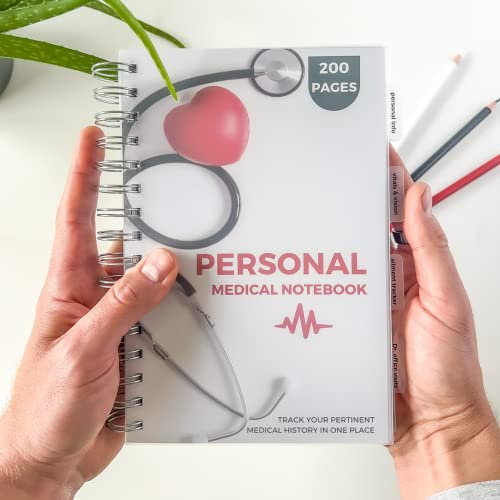 Portage Personal Medical Journal | Log Office Visits, Track Medical Expenses, Chronic Conditions and More | A4 Notepad 200 Pages for Keeping Track of Medical History - Image 4