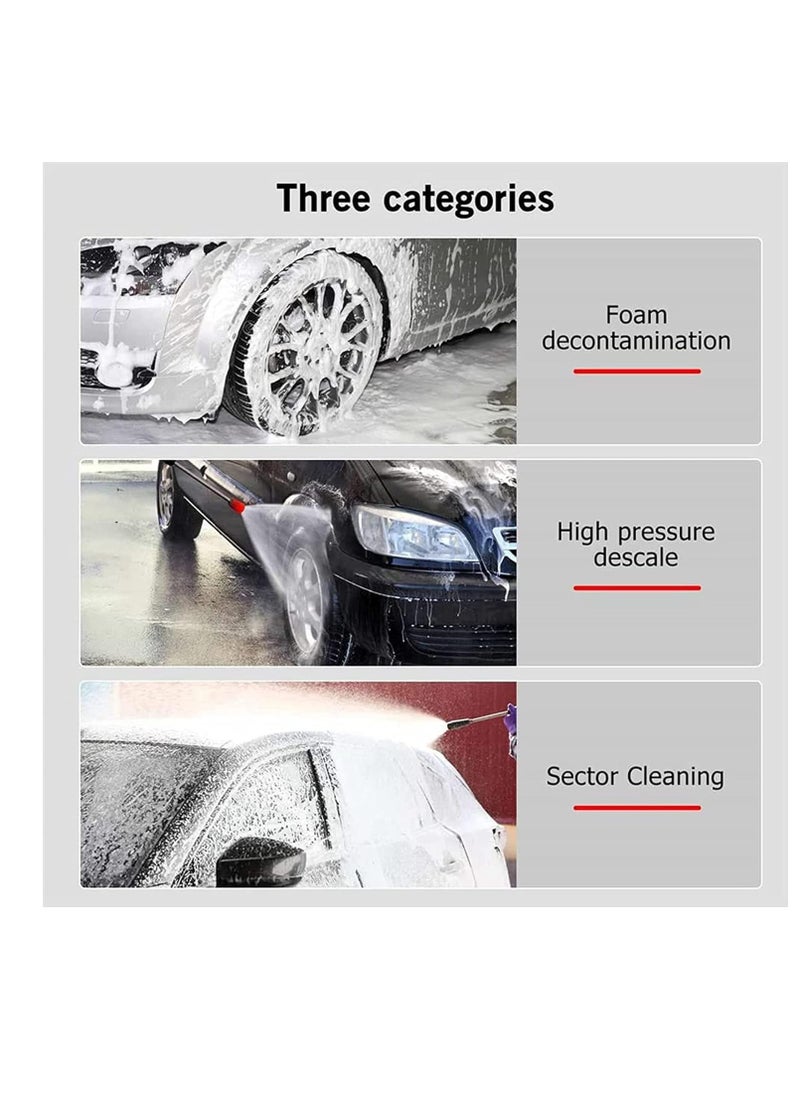 Generic 48V 30 Bar Portable Pressure Washer, Portable High Pressure Electric Cleaner, Cordless Car Cleaner, Power Cleaner, with Full Set of Accessories  - Image 3