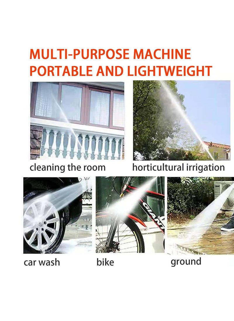 Generic 48V 30 Bar Portable Pressure Washer, Portable High Pressure Electric Cleaner, Cordless Car Cleaner, Power Cleaner, with Full Set of Accessories  - Image 4