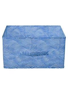 Kuber Industries Kuber Industries Laheriya Print Non Woven Fabric 5-Replacement Drawer Storage And Cloth Organizer Unit For Closet (Blue)-Kubmart15992, Clothing  - Image 2