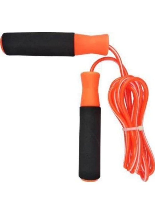 Antina Ball Bearing-Orange-Black Jump Rope Workout-Professional Skipping Rope Silicone Comfortable Grips, Heavy Jump Ropes Adults Fitness Women Men, Cardio Boxing Endurance Training Exercise - Image 2