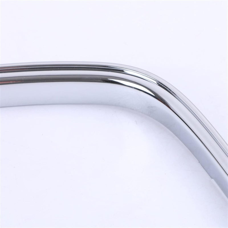 DEMULAX ABS Chromed Rearview Mirror Rain Shield Cover Trim - Image 3