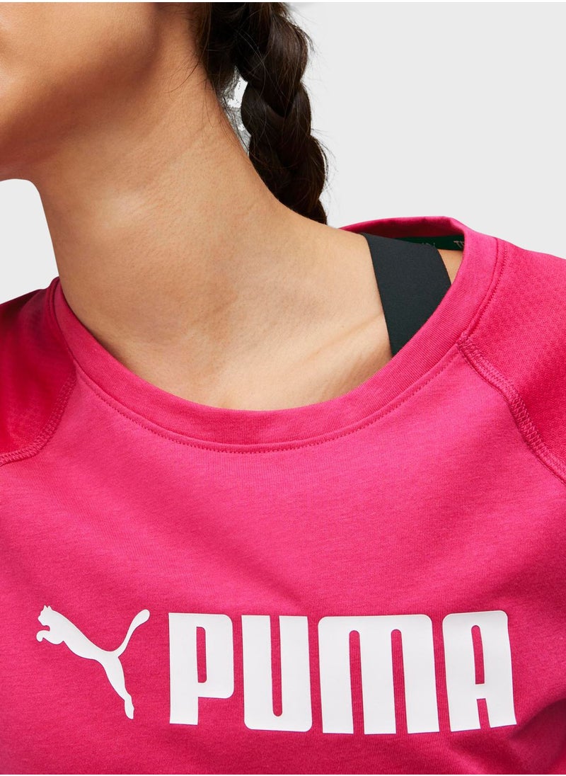 PUMA - Fit Logo T-Shirt - Image 1