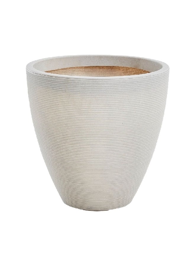 ستراتا أصيص زرع مغربي أنيق مقاوم للعوامل الجوية، حجر 40×40×40 سم GN583-STN - Image 1