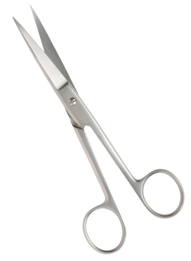 تنم مقص جراحي مستقيم من الفولاذ المقاوم للصدأ لتشريح وقطع الأدوات الطبية والتدريب - Image 2