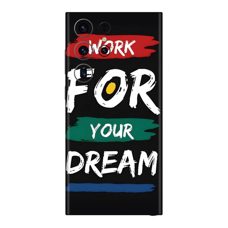 WRAP CRAFT Mobile Skin Sticker Compatible with Samsung Galaxy S23 Ultra 5G Skin Not Back Cover, Camera & Back Protector Mobile Skin Wrap; SA-GA-S23 Ultra 5G-KE-191 - Image 1