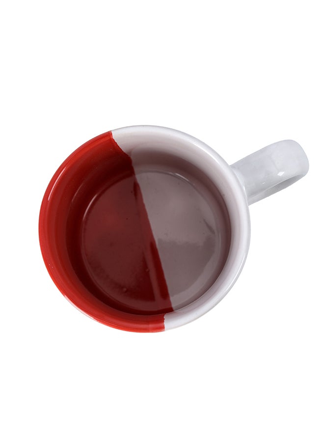 Royalford Ceramic Mug White/Blue/Red/Black - Assorted - Image 3