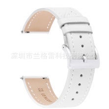 Generic Quick Release Leather Strap for Gear S3 White 