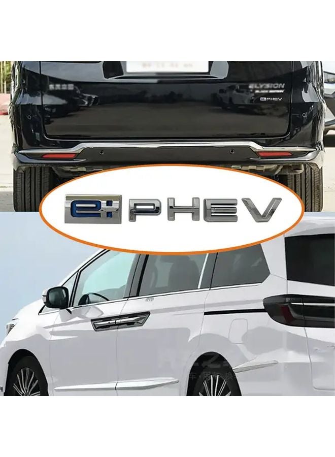 ملصق سيارة كروم ABS زخرفة شعار لهوندا CR-V سيفيك أكورد أوديسي 1 قطعة PHV فضي - Image 5