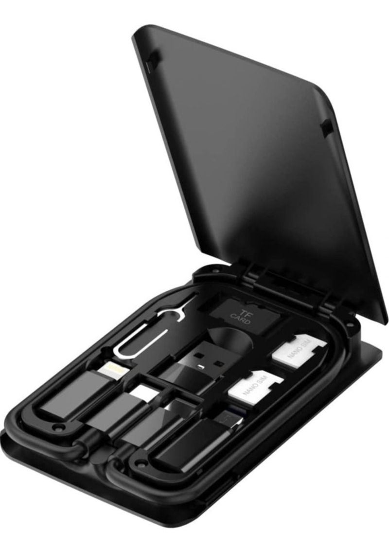 budi - Budi Multi Functional Box/Type-C to Type-C Cable Charge Sync Cable/Type-C to USB/Type-C to Lightning/Type-C to Micro/Compatible with iPhone 14Pro/14ProMax/ S22,S21+,Note20,Huawei P30 etc. - Image 1