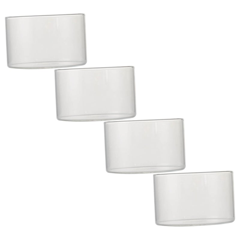 Heat Resistant Glass Pudding Bowls 190ml Oven Safe Dessert Bowls for Baking Serving - Image 2